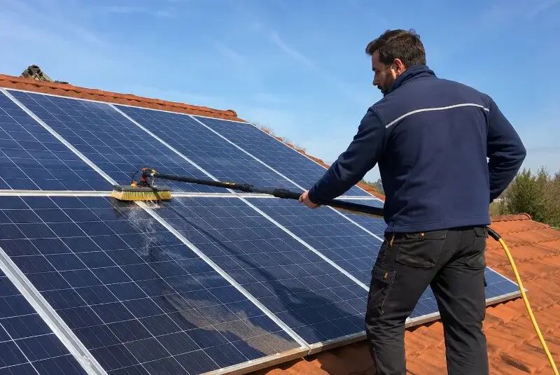 Nettoyage et entretien de panneaux solaires à Montaut
